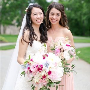 J. Crew Nadia Gown - Misty Rose Size 4